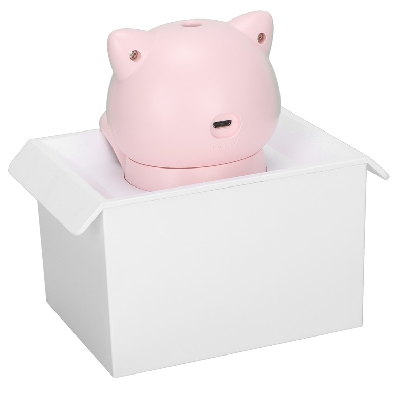 Air Humidifier 330ml Mute Adjustable Fog Mode Cat Shape Portable