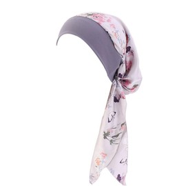 YSTrillion Headscarf Turban Women's Summer Printed Scarf Turban Headwear Elastic Headwear Chemo Women for Chemo Hair Loss, pink