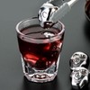 4 PCS Stainless Steel Skull Head Ice Cube with Silicone
