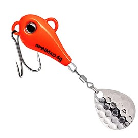 SpinMad 4 g lead head spinner - jig spinner, colour: favourite bait: carrots
