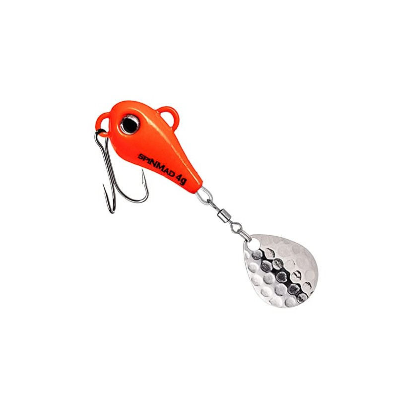 SpinMad 4 g lead head spinner - jig spinner, colour:
