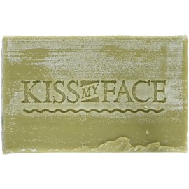 Pack of 6 x Kiss My Face Bar Soap Olive and Aloe - 8 oz