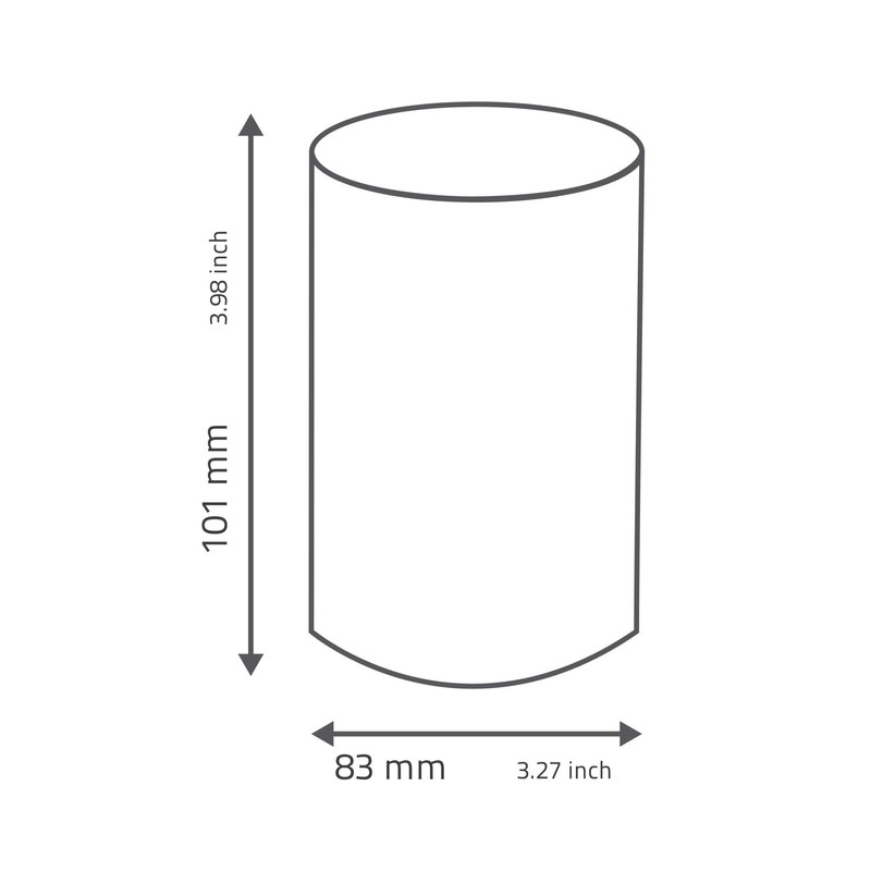 RIDDER Beaker Wood Beige