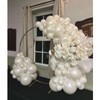 pearl white balloons