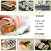Wtpncil Bamboo Sushi Rolling Mat, Sushi Roller, Sushi Maker, Sushi