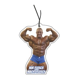 CME.Promo 2x Markus Rhl C Nur Fleisch macht Fleisch Duftbaum Auto lustig, Auto Duftspender, Duftbaum Auto tuning, car air freshener, Duftanh?nger Auto, Duftbaum Set Auto