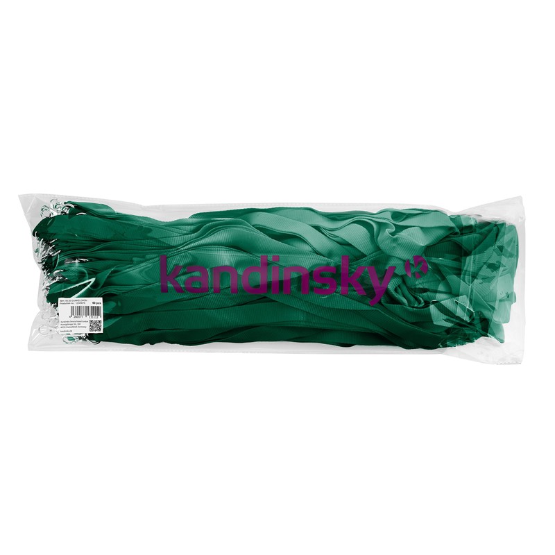 Kandinsky Lanyards Blank with Clasp, 20 mm Width (Pack of