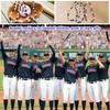 CONEHOY 12 Pcs Baseball Beaded Necklace 18 in Bling Collection
