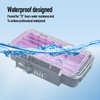MRY Portable Safe Box Translucency Combination Security Case LockBox with