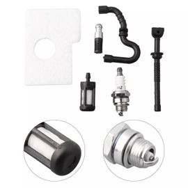 SERVICE KIT Compatible with STIHL 017 018/MS170 MS180 AIR FUEL OIL FILTER HOSE SPARK PLUG