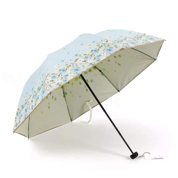 Sun and Rain Umbrella SPF 50+ Folding Travel Sun Umbrella
