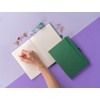 NOTIQUE Notebook Lined, Hardcover Notebook, Journal, Diary with Elastic Band