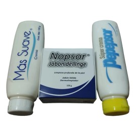 Nopsor Muy Efectivo Mas Suave Crema Pepepsor Psoriasis Jabon