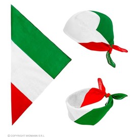 Bandana Italy 55cm Bandana Hats Caps & Headwear for Fancy Dress Costumes Accessory