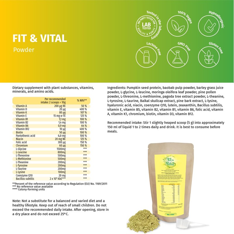 Fit & Vital 900 g for more energy in everyday