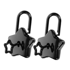 LALAFINA Pcs Pentagram Lock Shape Household Padlock for Notebook Luggage Jewelry Box