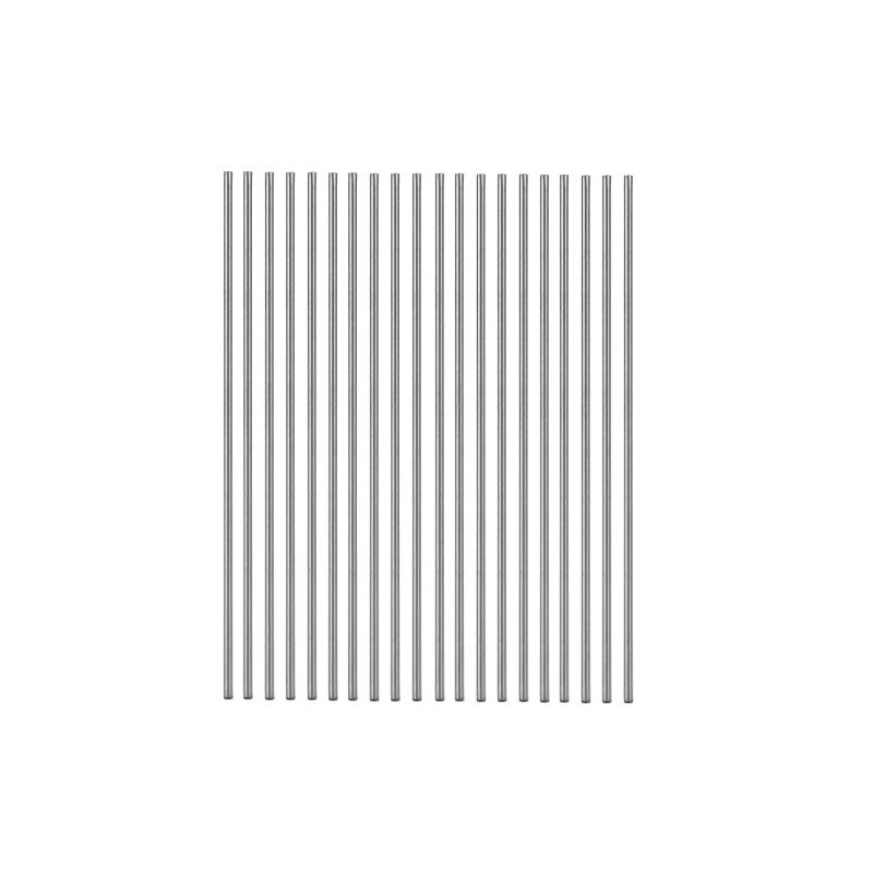 Eowpower 20 Pieces Stainless Steel 150 X 2 mm Round