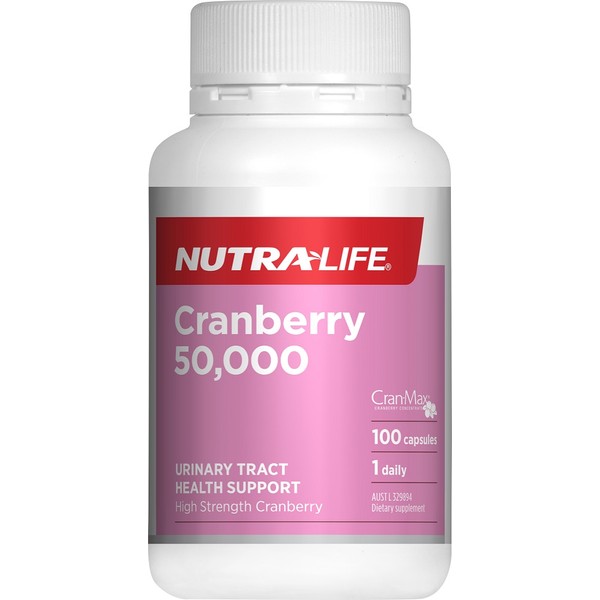Nutra-Life Nutralife Cranberry 50,000 Capsules 100