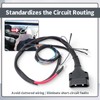 Erchon 16160400 Plow Side Control Harness Compatible with SnowDogg CM100