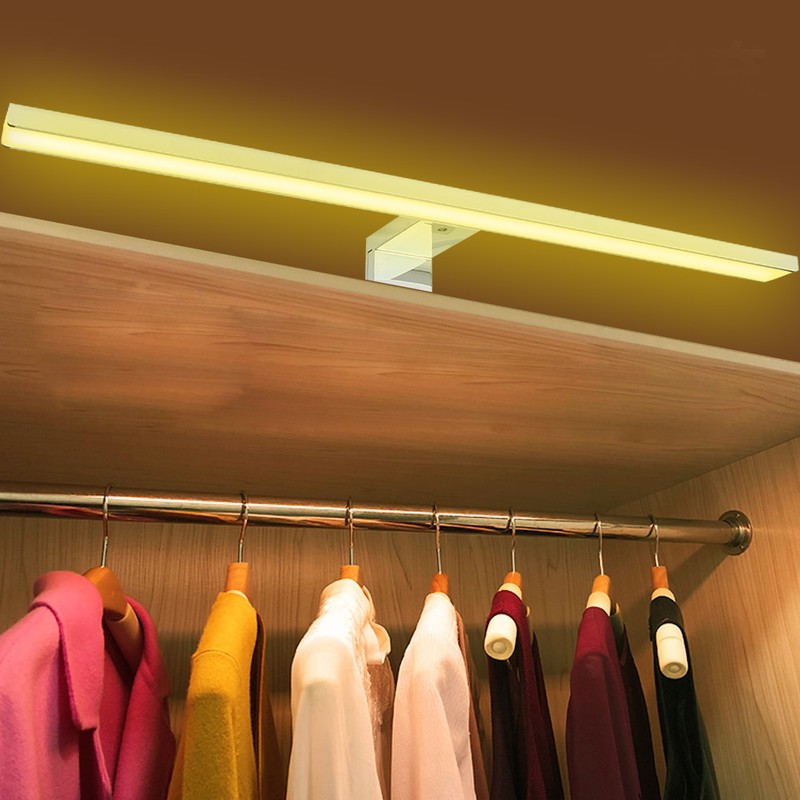 LED Warm White Mirror Cabinet Light Waterproof Bathroom Toilet Headlight
