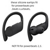 SNHTLS Ear Tips Replacement Compatible with Powerbeats Pro Wireless Earphones,Soft