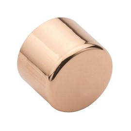 Bag of 10-10mm End Feed Stop End (Known as 10mm Stop end/Plumbing end caps/Stop end Cap / 10mm Copper Pipe Fittings Also Available in 8mm, 10mm, 15mm, 22mm, 28mm, 35mm, 42mm and 54mm)