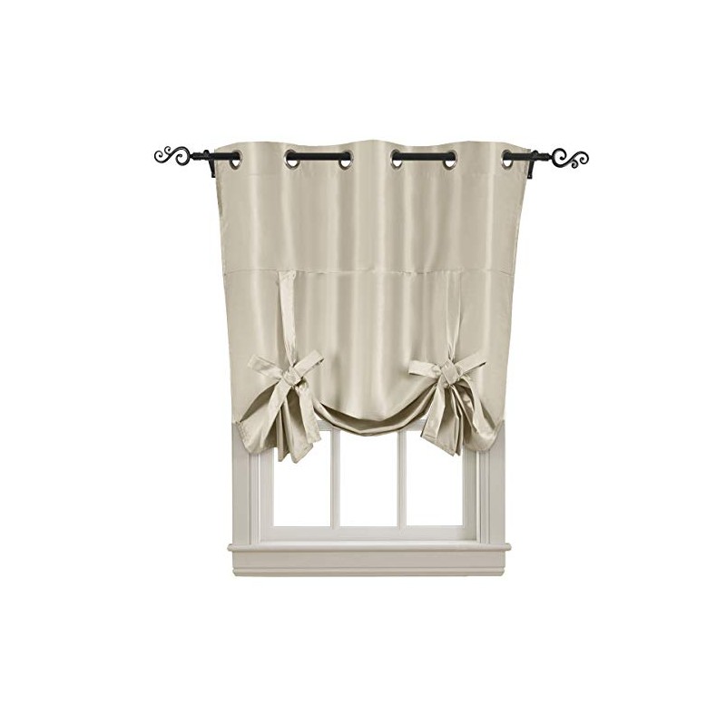 Royal Hotel Bedding Soho Tie Up Shade, 100% Blackout Window