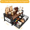 HOYWOUL Tea Bag Coffee Bar Organizer,Teabag Holder & Coffee Station