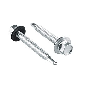 Surtek PHR141 Pija cabeza hexagonal con punta de broca 1" x #14, 100 piezas