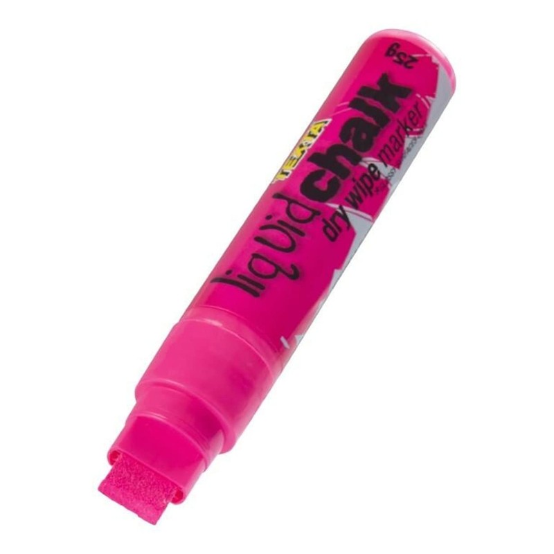 Texta Liquid Chalk Marker Dry Wipe Pink