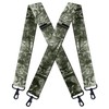 MENDENG Suspenders for Men Heavy Duty Swivel Hooks Camo X-Back