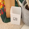 Ube Film JUST CLEAN JCL-05 Disposable Trash Can Standing, White,