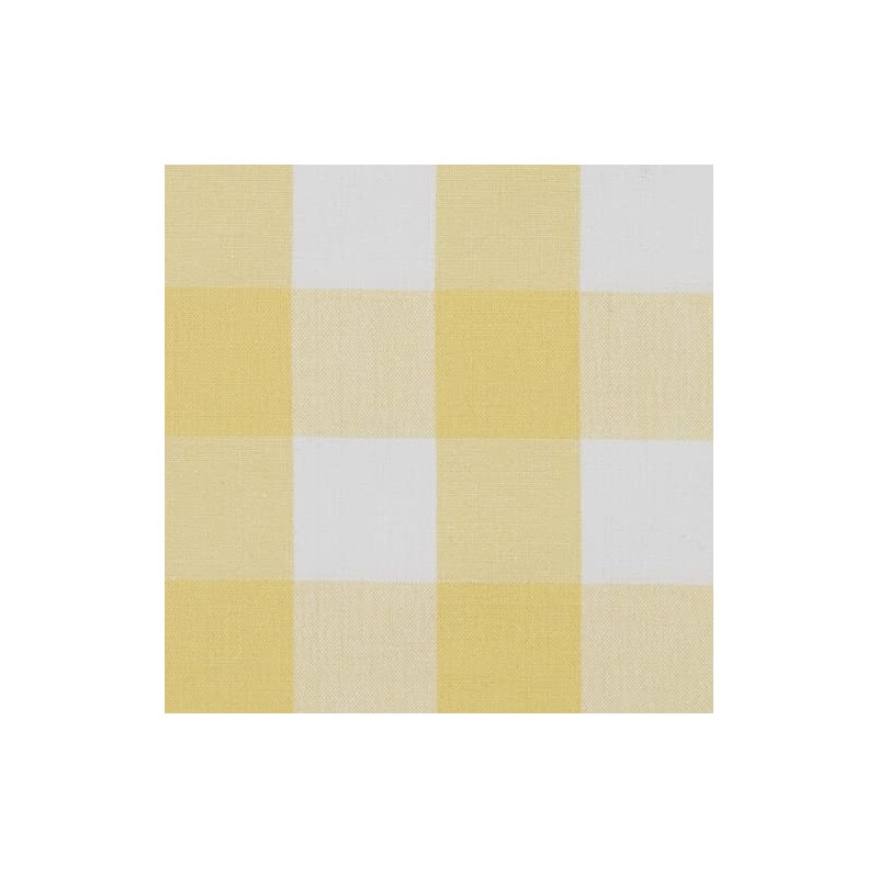 Park Designs Buffalo Check Backed Yellow Table Runner 13" x