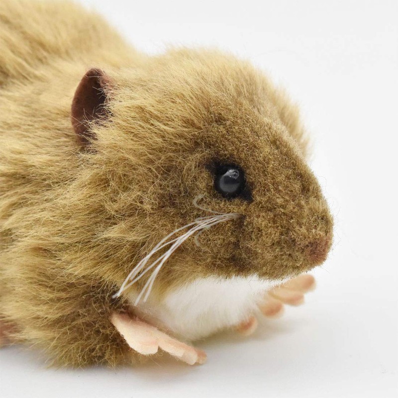 Brown Mouse Stuffed Animal Plush Toy 5" L