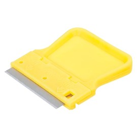 Performance Tool 20207 Lightweight Plastic Razor Blade Scraper for Precise Scraping in Tight Spaces, with Blade Reserves for Safe Storage