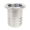 OD 38MM 1-1/2" Hose Barbed Adapter, Sanitary Pipe Fitting Fits