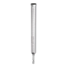 sourcing map Hollow Socket, 13mm x 140mm Deep Well Power Nut Driver 1/4" Quick-Change Hex Shank for Used with Impact Drivers