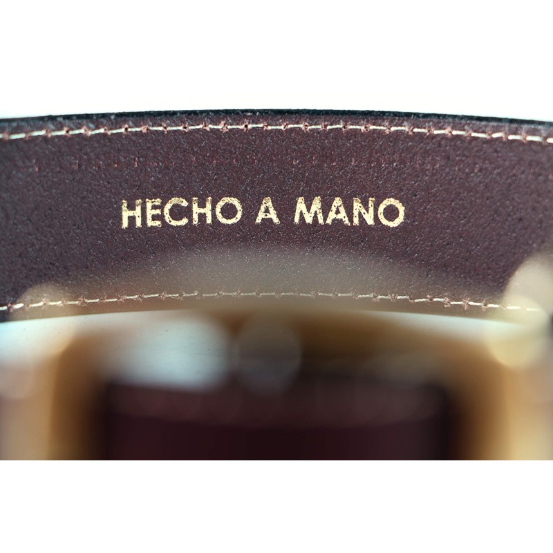 Cango Collar para Perro de Piel Hecho a Mano 100%