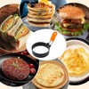 pcsfoe Pack of 2 Fried Egg Moulds, Fried Egg Moulds