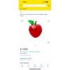 10 Dulcero Contenedor En Forma De Manzana Roja Fiesta