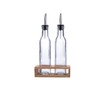 Quid 8414793719261 Clear Plastic Oil and Vinegar Set