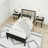 Max & Lily Twin Bed, Scandinavian Modern Bed for Kids,