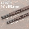 YESWELDER UPGRADED Rutile Material E6013 3/32'' 5LB Welding Rod Carbon