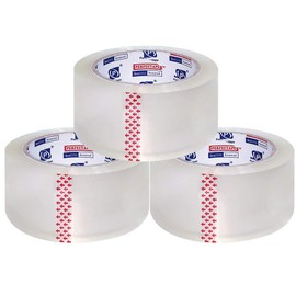 PERFECTAPE Heavy Duty Packing Tape 12 Rolls, Clear, 2.7 mil, Ultra Adhesive, 1.88" x 60 Yards, Refill for Packaging, Moving and Shipping