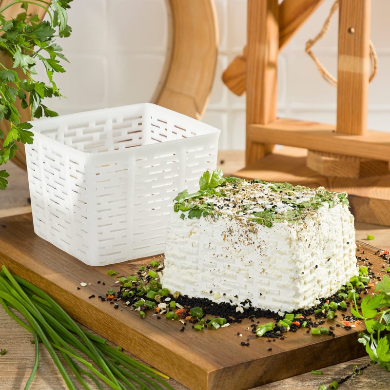 AlcoFermBrew 3 x Cheese Mould 10.5x10.5x8.5cm - 0.5kg – Riocotta