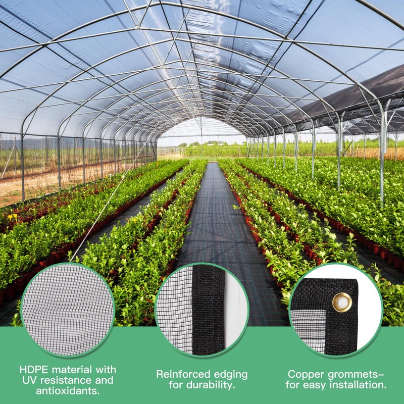 WindscreenSupplyCo Protection Cover 12 Ft. x 12 Ft. Garden Netting