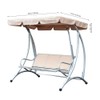 EBTOOLS Replacement Canopy for Garden Swing Sun Swing Canopy Sun