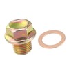 A ABSOPRO Magnetic Oil Drain Plug Bolt for Honda M14x1.5