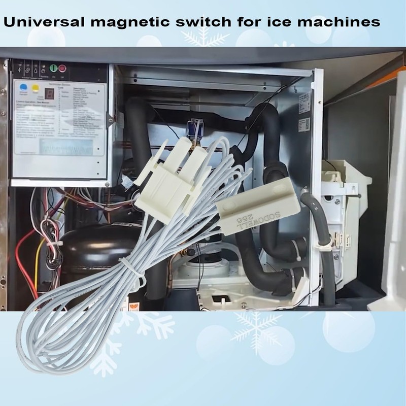 11-0563-01 Curtain Switch for Scotsman Ice Machine, Compatible with C0330、C0322、C0522、C0530,C0630、C0830、C1030、C0322、C0330-A、C0522SW-1,Built-in