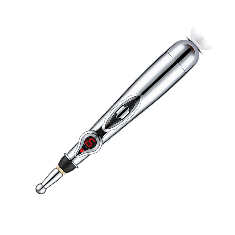 Electronic Accupuncture Pen Relieve Fatigue Reduce Pain 5 Heads 9
